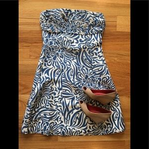 Ann Taylor strapless dress